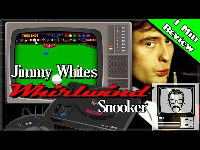 Jimmy White's Whirlwind Snooker Mega Drive [1 Minute Review] | Nostalgia Nerd