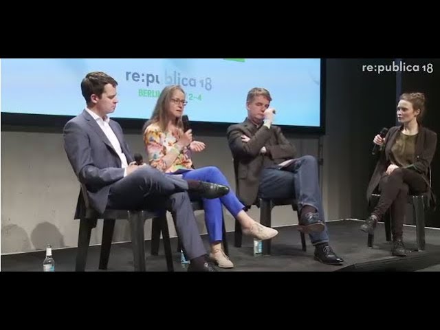 re:publica 2018 – Künstliche Intelligenz, Algorithmen und die Arbeit von Morgen