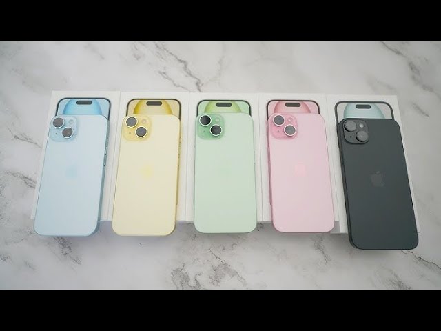 iPhone 15 & 15 Plus Color Comparison | Which one is your favorite?