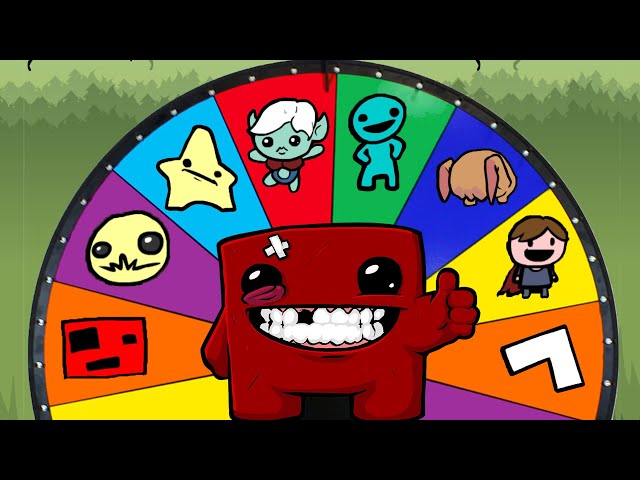 Can you beat Super Meat Boy with randomized characters?