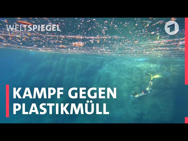 Plastikmüll im Meer: Kampf gegen die Verschmutzung auf Korsika | Weltspiegel