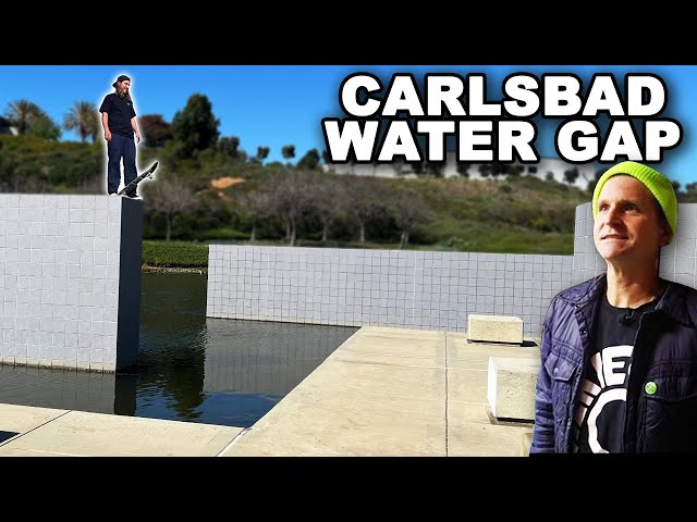 Skating The Carlsbad Water Gap!? Feat. Laban Pheidias - Spot History Ep. 22