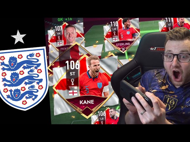 England World Cup Squad Builder on FIFA Mobile 22! I Built a Full Max Rated England Team!