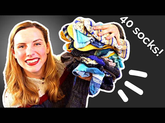 I knit an *obscene* amount of socks and here's why