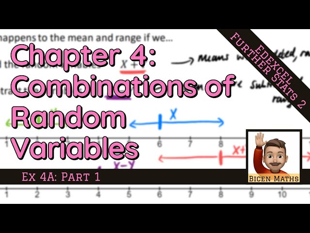 Combinations of Random Variables 1 • Intro: notation and motivation • FS2 Ex4A • 📈
