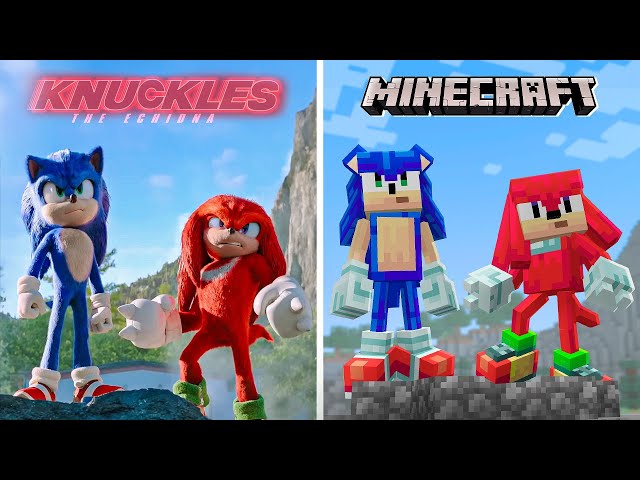 I Remade KNUCKLES Trailer In Minecraft
