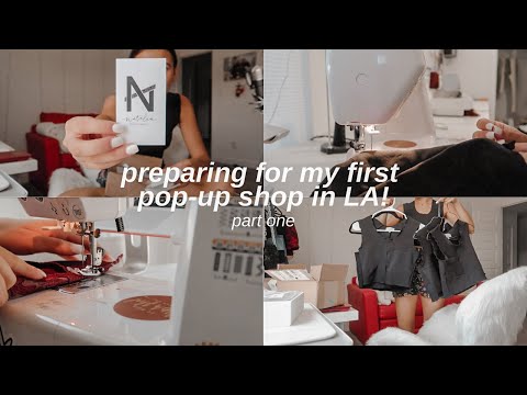 My First Pop-Up Shop in LA!