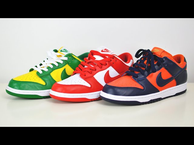 Completed the Pack! | Picking Up the Nike Dunk Low SP “Brazil” & “Champ Colors” (2020 Release)