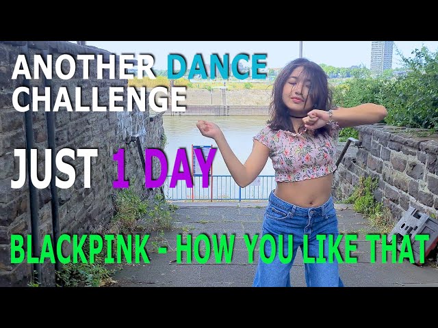 WeChallenge: [KPOP IN PUBLIC] 1-Day Kpop Challenge as a Beginner | How You Like That by BLACKPINK