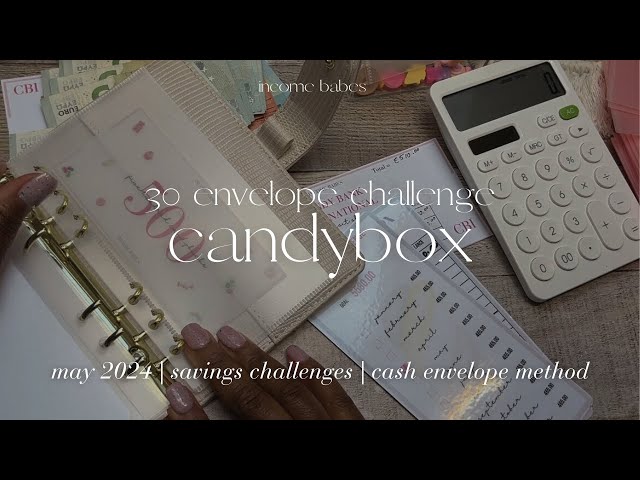 🍬UnStuffing 30 Envelope CANDYBOX Savings Challenge🍭 | NEW SetUp | Cash Envelope Method