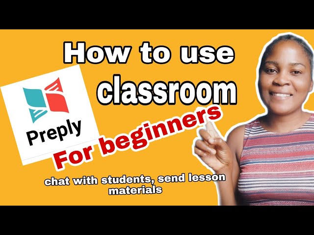 How to use preply classroom to teach and send lesson materials.