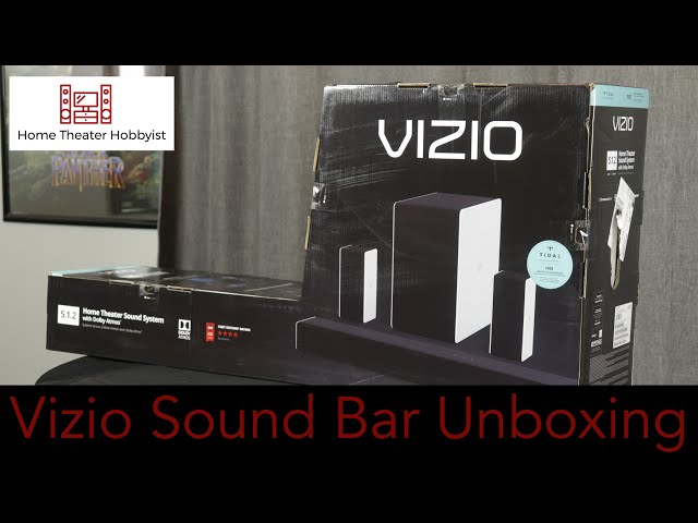 Vizio 5.1.2 Sound Bar Unboxing and Overview