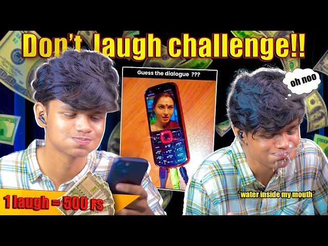 Make me laugh and get 500.000 rs🙂👍 [simply waste] - don't laugh challenge!!
