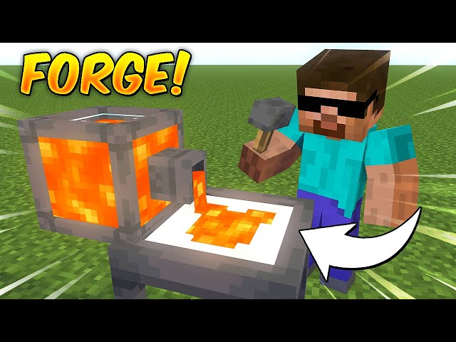 Minecraft But I Can Forge ANY ITEM...