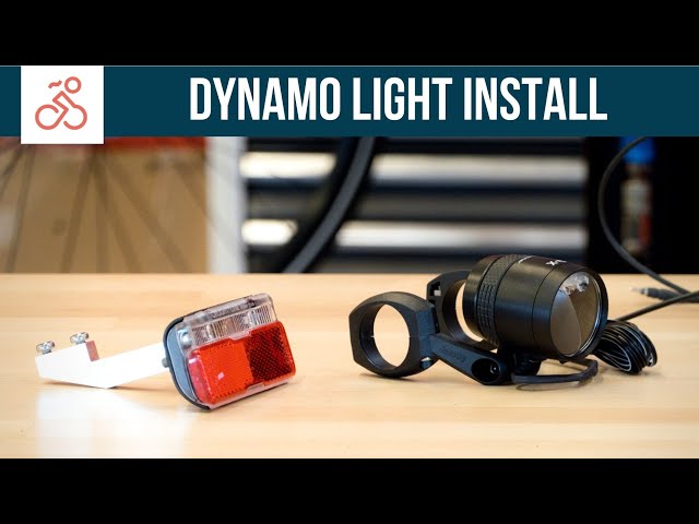 Installing Dynamo Bike Lights - Every City Bike Needs These!