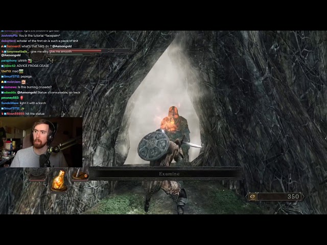 Asmongold's Second Stream of Dark Souls 2: Scholar of the First Sin | FULL VOD (Quits the Game)