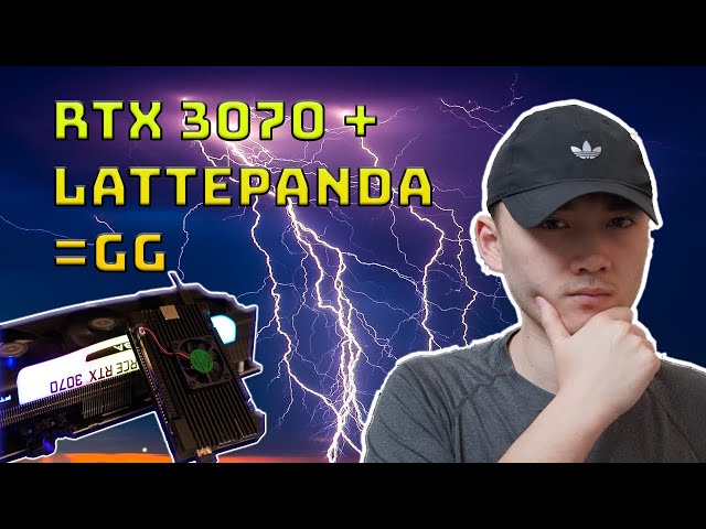 RTX 3070 + LattePanda Alpha | External GPU Gaming On A Tiny PC | Surprising!