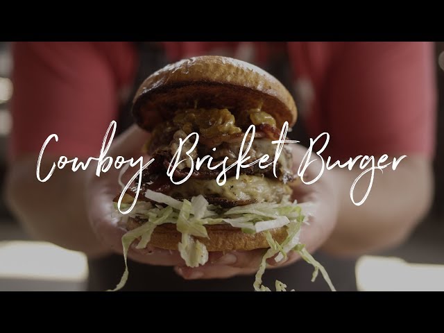 Cowboy Brisket Burger