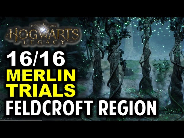 Feldcroft Region: All 16 Merlin Trial Location & Puzzle Solution | Hogwarts Legacy