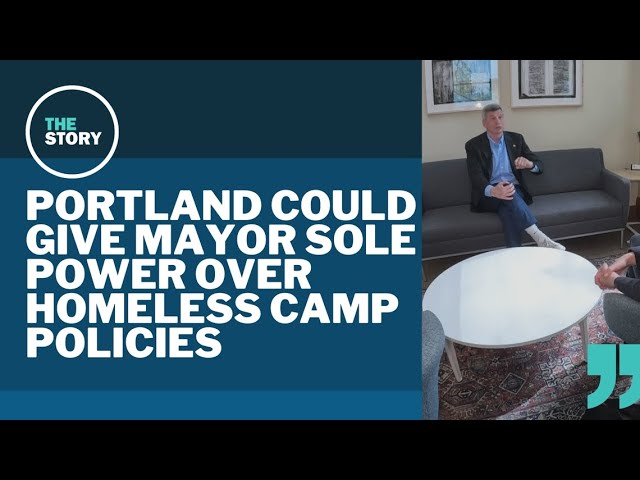 Plan floated by Commissioner Gonzalez would give Portland mayor unilateral authority on homelessness