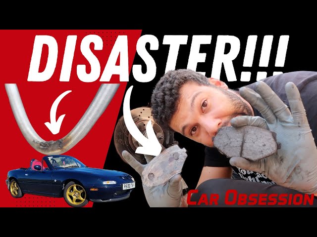 DISASTER Waiting To Happen! Mazda MX-5 Front Brake Failure