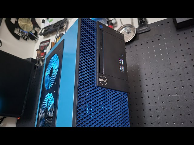 This Optiplex turned out better than I thought!! Dell Optiplex 3050 mods and upgrades!!
