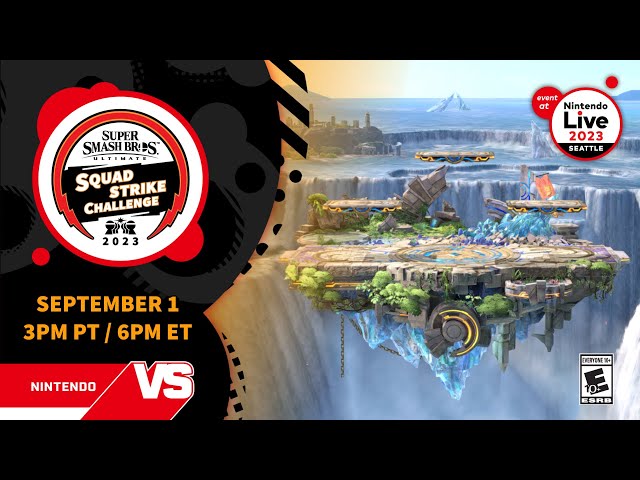 Super Smash Bros. Ultimate Squad Strike Challenge 2023 - Nintendo Live 2023