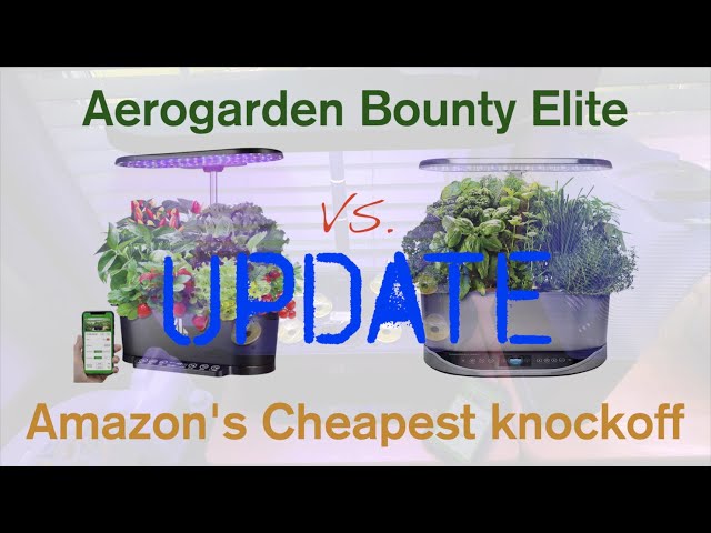 Aerogarden Bounty Elite Vs. Amazon's Cheapest Comparable Knockoff [UPDATE]