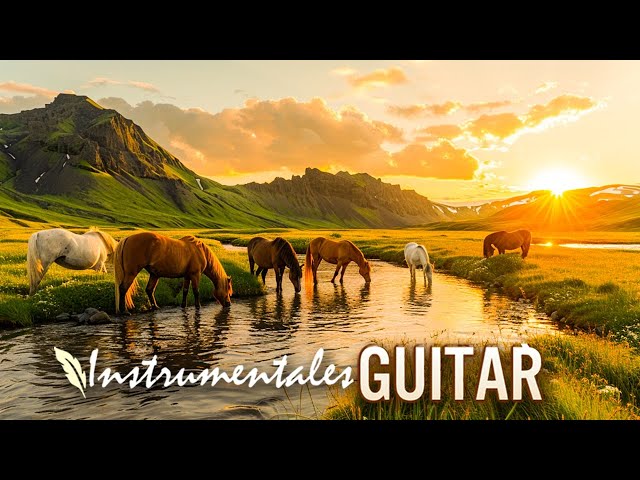 TOP 30 GUITAR MUSIC BEAUTIFUL / Relaxing Music Along With Beautiful Nature Videos