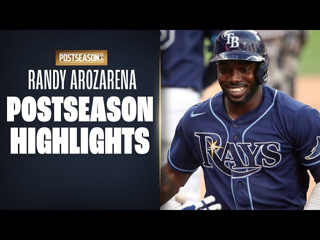Randy Arozarena Postseason Highlights (Rays rookie has one of greatest Postseasons EVER!)