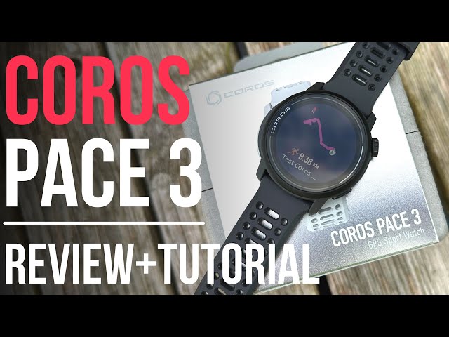 Coros Pace 3 Overview of all functions + tutorial
