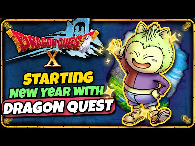 Starting 2024 with DRAGON QUEST - Stream With Hazmy ( DQ X )