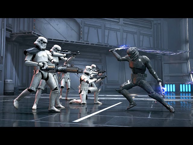 Stormtroopers vs Purge Troopers - STAR WARS JEDI SURVIVOR NPC Wars