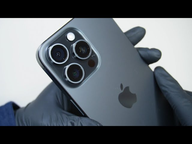 TechUnboxings ASMR: iPhone 15 Pro Max (Black Titanium) Unboxing