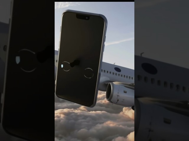 iPhone выпал из самолета и выжил! Без царапинки!