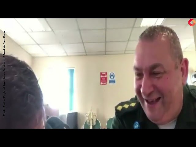 Giggling paramedics leave users in stitches trying to film video - and fail spectacularly