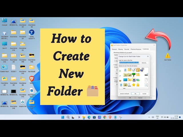How to Create a Folder in Windows 11/10 | Laptop me Folder Kaise Banaye