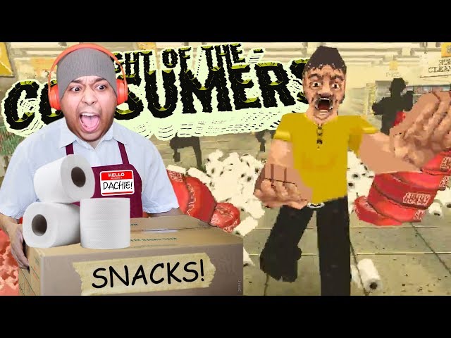 WE GOT TOILET PAPER! A SHOPPING HORROR GAME!! [NIGHT OF THE CONSUMERS]