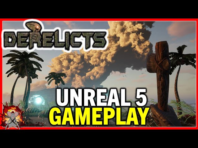 DERELICTS New Gameplay Using Unreal Engine 5 - Brand New Survival #shorts #derelicts