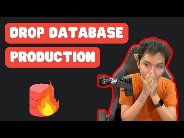 Drop Database di Production