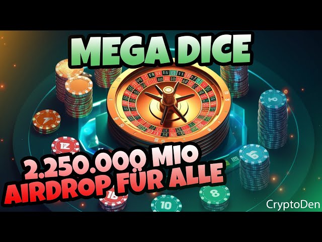 🚨 MEGA DICE | Kostenloser Airdrop für alle spieler! | Deutsch | CryptoDen