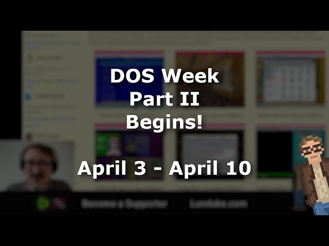 DOS Week Part II Begins!