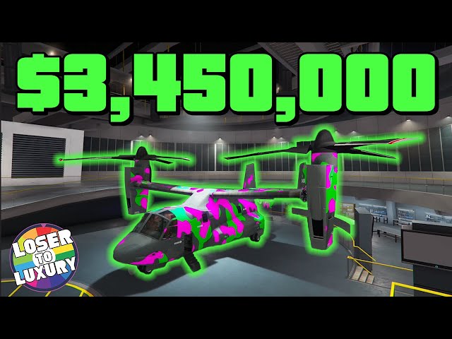 I Bought the Avenger in GTA 5 Online | GTA 5 Online Loser to Luxury EP 60