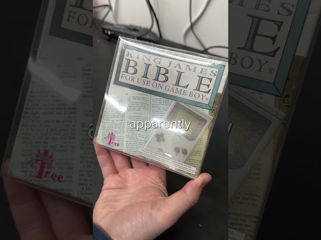 The Entire Bible for The GameBoy...