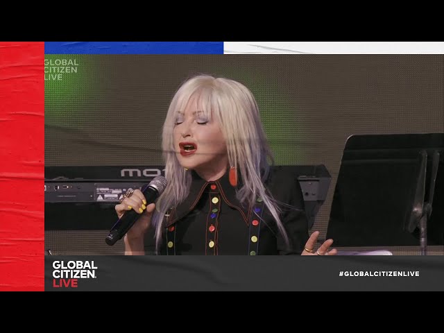 Cyndi Lauper – True Colors (Live with Jon Batiste and Stay Human Band in NYC) | Global Citizen Live