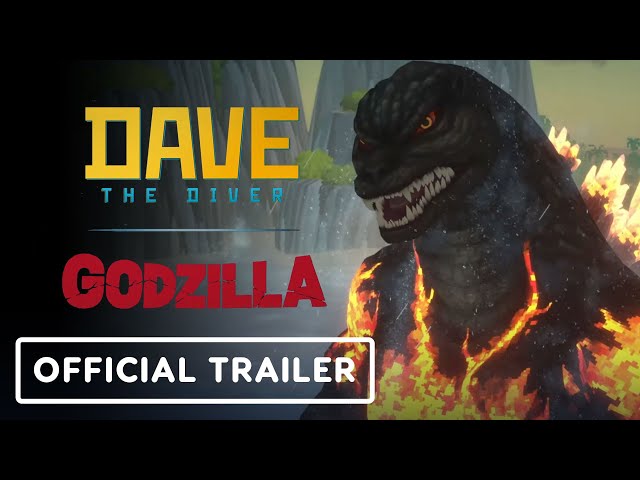 Dave the Diver - Official  Godzilla Announcement Trailer | State of Play 2024