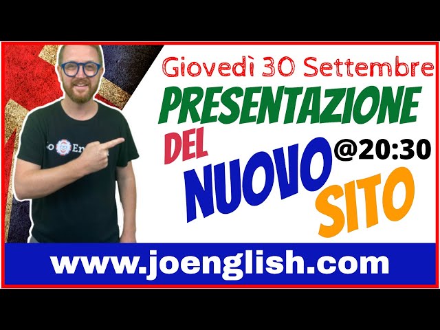 PRESENTAZIONE DEL JoEnglish.com!!
