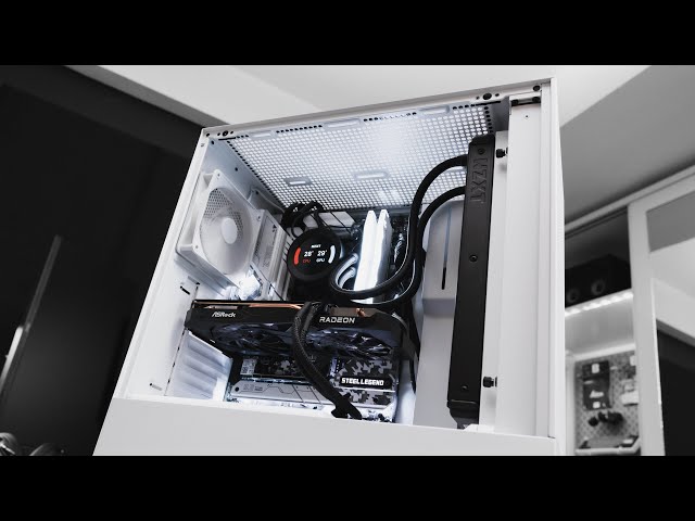 Rakit PC Putih Minimalis! NZXT H5 Flow!