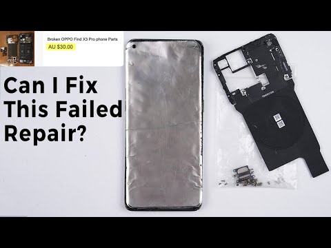 Fixing Someones Failed Repair - $30 Oppo Find X3 Pro Restoration