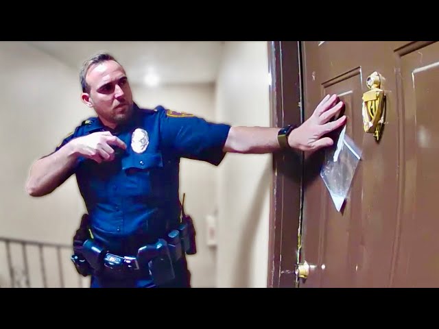 The Police Put Milk on His Door